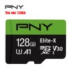 Thẻ Nhớ MicroSD 128Gb PNY Elite-X Class 10 U3 A1