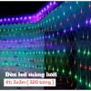 Dây Đèn Led Màng Lưới 3x3m ( Đủ Màu ) Box Điều Chỉnh-Có Nối