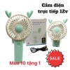 Quạt Mini Fan Q73 Nguồn 12v Cắm Trực Tiếp ( Ko Pin )Mua 10 Tặng 1