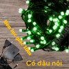 Dây Đèn Chớp Lục giác 10M-Sáng Xanh Lá-Có Nối