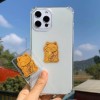 Mèo Thần Tài Mạ Vàng Dán Điện Thoại