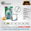 Cáp Mạng Lan UTP Cat6 20M VellyGood 26AWG CCA, Bấm sẵn 2 đầu