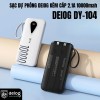 Pin Dự Phòng 10.000mah Deiog DY-104 Chính Hãng