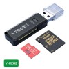 Đầu Đọc Thẻ USB 2.0 SD+TF Veggieg V-C202 (Full VAT)