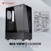 Vỏ Thùng Case T-wolf TW-CG300B (Black) 