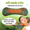 Gối Massage Ngải Cứu Cổ Vai Gáy 