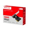 Card mạng PCIe Sang RJ45 Gigabit Mercusys MA210E (Full VAT)