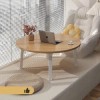 Bàn gỗ Tròn Sofa Ngồi Bệt 4 Chân Gấp Gọn 60cm