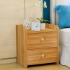 Kệ Gỗ Đầu Giường 2 Ngăn Kéo 40 X 30 X 20cm