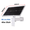 Bộ Lưu Điện 40w-30ah Chạy Camera-Pin Năng Lượng Mặt Trời
