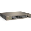 Switch Tenda PoE TEF1126P (24 Port) 1Gigabit Chính Hãng (Full VAT)