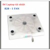 Đế Laptop Tải Nhiệt 828-1 fan Trong Suốt