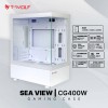 Vỏ Thùng Case T-wolf TW-CG400w ( Trắng ) 