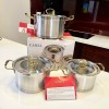 Bộ Nồi 3 Món Camel inox Cao Cấp