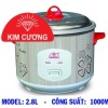 Nồi Cơm Điện Kim Cương 2.2 Lít Nắp Rời Chính Hãng (Full Vat)