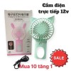 Quạt Mini Fan Q52 Nguồn 12v Cắm Trực Tiếp ( Ko Pin ) Mua 10 Tặng 1