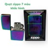 Quẹt Lửa Zippo USA Titan Khắc Hình Full Box