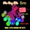 Dây Đèn Chớp Lồng Khía 5m - Đủ Màu - Có Nối 