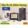 Đèn Pha Vuông IP68 NLMT-ND ( 300W ) Năng Lượng Mặt Trời