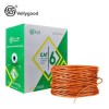 Cáp Mạng VellyGood UTP CAT6 305m Cam (4P, 23AWG CCA (0.57mm)