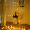 Dây Đèn Rèm Mưa Thác Nước 3x2m-- Sáng Vàng 