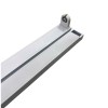 Máng Đèn Đơn 6 Tấc Đầu Trắng--Loại Dày