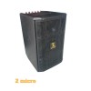Loa Karaoke FLT M2108 Bass 20cm-Công Suất 100w-2 micro
