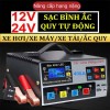 Bộ Sạc ắc Quy Xe Máy 12v-24V Tự Động 6AH đến 400AH