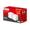 Router Wifi Mesh Mercusys Halo H60X (2 Pack) AX1500 Chính Hãng (Full VAT)