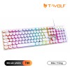 Keyboard Phím Giả cơ T-wolf T80 (Trắng) Chính Hãng