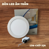 Đèn Led Âm Trần Tròn 12W-Chíp Xịn Sáng Trắng