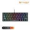 Keyboard phím cơ T-wolf T61 ( 12 chế độ led )