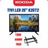 TIVI LED KOODA 25inch K25T2 ( TÍCH HỢP ĐẦU THU DVB-T2