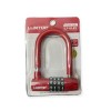 Ổ Khóa Chữ U 4 Số Gọng Dài 19cm Bọc Nhựa