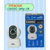 Camera Wifi 4Mp Vitacam C600C-2k 