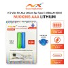  Pin Sạc 3A Nuoxing 1.5V 1200mWh Cổng Sạc USB Type C Trực Tiếp 