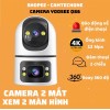 Camera Wifi 12Mpx Yoosee Q86 ( 2 Mắt ) Có Màu