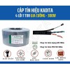 Cáp Mạng KADITA 300m (4 Lõi+1 Tim+Cường Lực) 2x2x25AWG+(7*033)ST