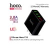 Cóc Sạc Nhanh 3.4A Hoco C15 Led ( 3 Cồng USB )