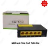 Switch PoE Repeater Chia 1 Ra 4 (100Mbps)