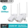Bộ Thu Phát Totolink EX200 -V2 300Mbps chính hãng