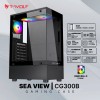 Vỏ Thùng Case T-wolf TW-CG300B (Black) Kèm 3 Fan 