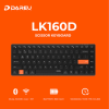 Keyboard Phím Dareu LK160D Black (Ko Dây) Dual Mode, Scissor Switch