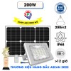 Đèn Pha Năng Lượng Mặt Trời Nlmt SPS 200W LED CREE MỸ