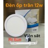 Đèn Led Ốp Trần Nổi Tròn 12w Sáng Trắng