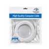 Cáp Mạng Lan UTP Cat6 2M Tahada 26AWG CCA, Bấm sẵn 2 đầu