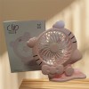 Quạt Sạc Tích Điện Kẹp Bàn YW1707