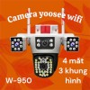 Camera Wifi Yoosee W950 ( 4 Mắt ) 3 Khung Hình