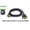 Cáp Vga 1.5m Kingmaster 3+6 ( KV601 )