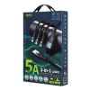 Cáp Sạc 3 Đầu Remax RC-199th (1.2m ) Đa Năng